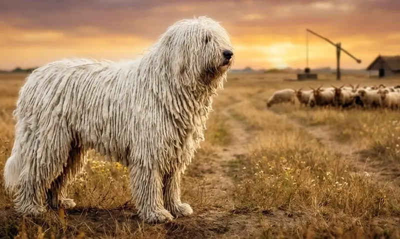 Komondor a puszták őrzője